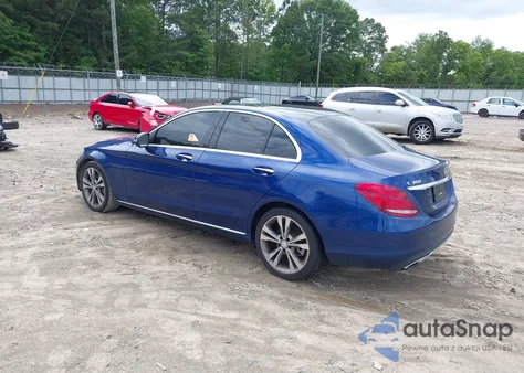 2017 Mercedes-Benz C 300 Luxury/Sport from USA, damaged, VIN 55SWF4JB3HU205145